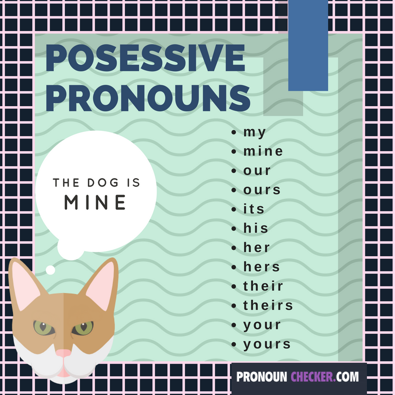 using pronouns correctly in sentences